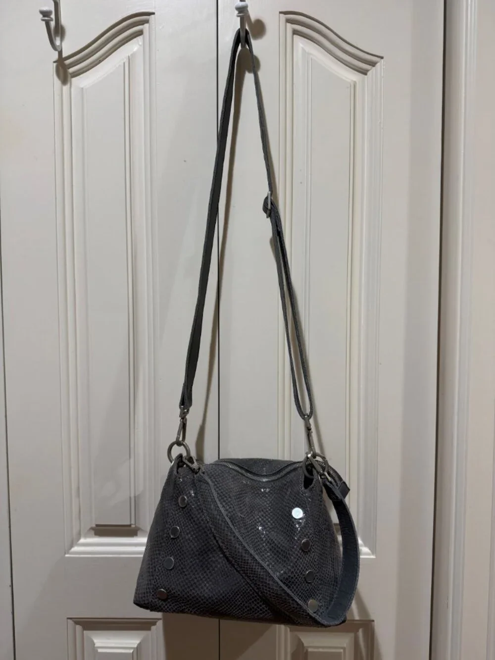 Hammitt Bryant Medium Skyline Snake Shoulder/ Crossbody Bag
